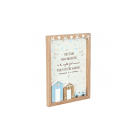 The Stars Seem Brighter 3D Shell Caravan Plaque